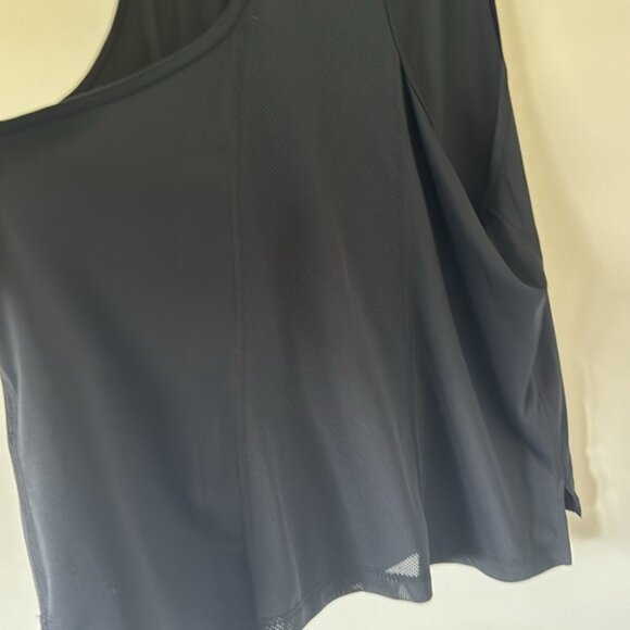 Nike Women Black Mesh Raceback Sportwear Tank Top Size Large - Picture 13 of 15